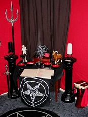 Satanic Ritual Altars